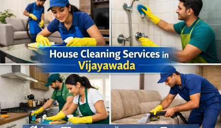 Professional house cleaning services in Vijayawada