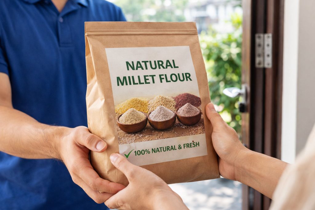 natural millet flour