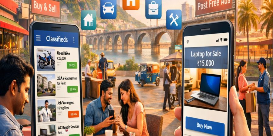 post free classifieds website, post free ads, Vijayawada classifieds.