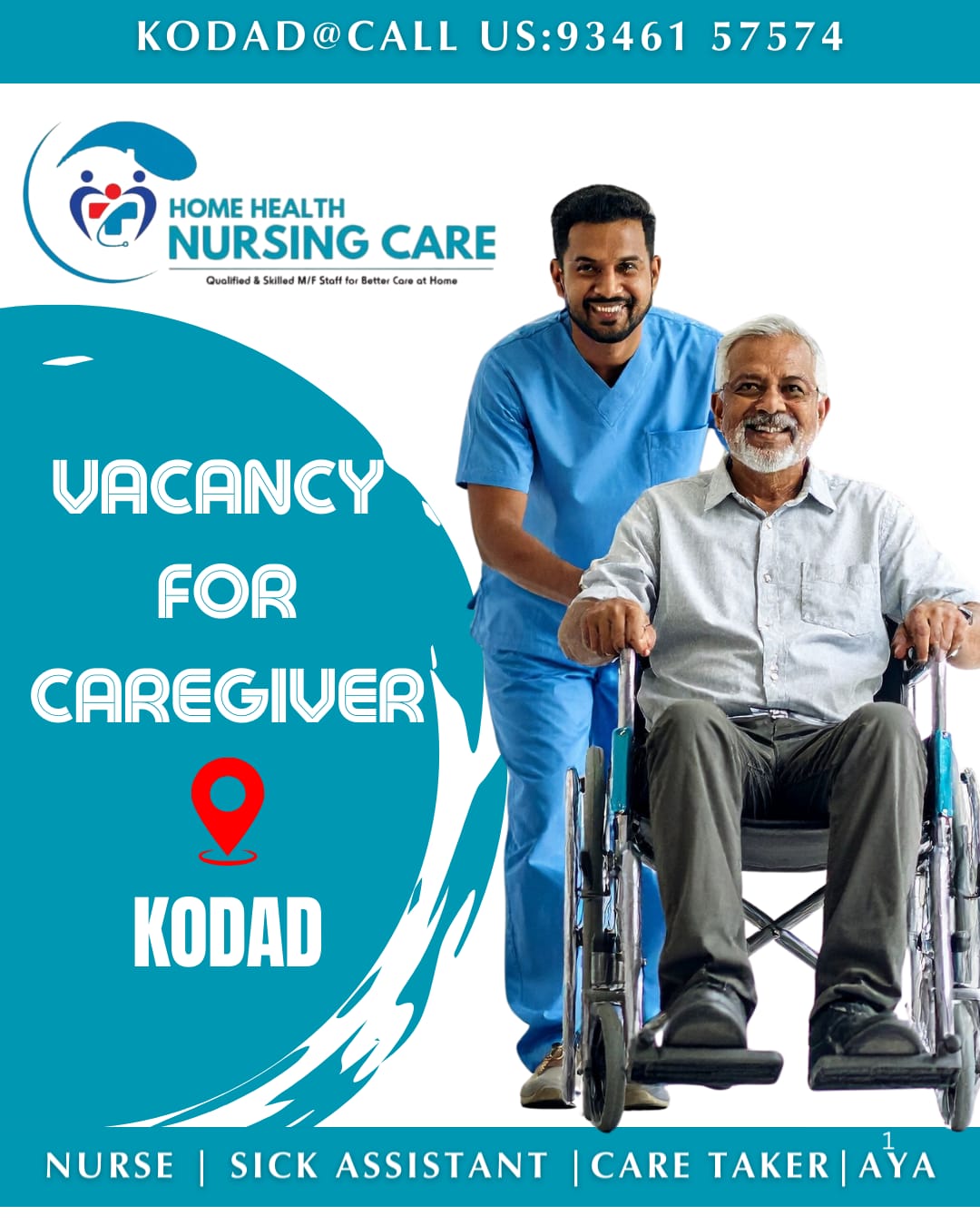 Home Nursing & Caregiver Services in Kodad | Home Health Care