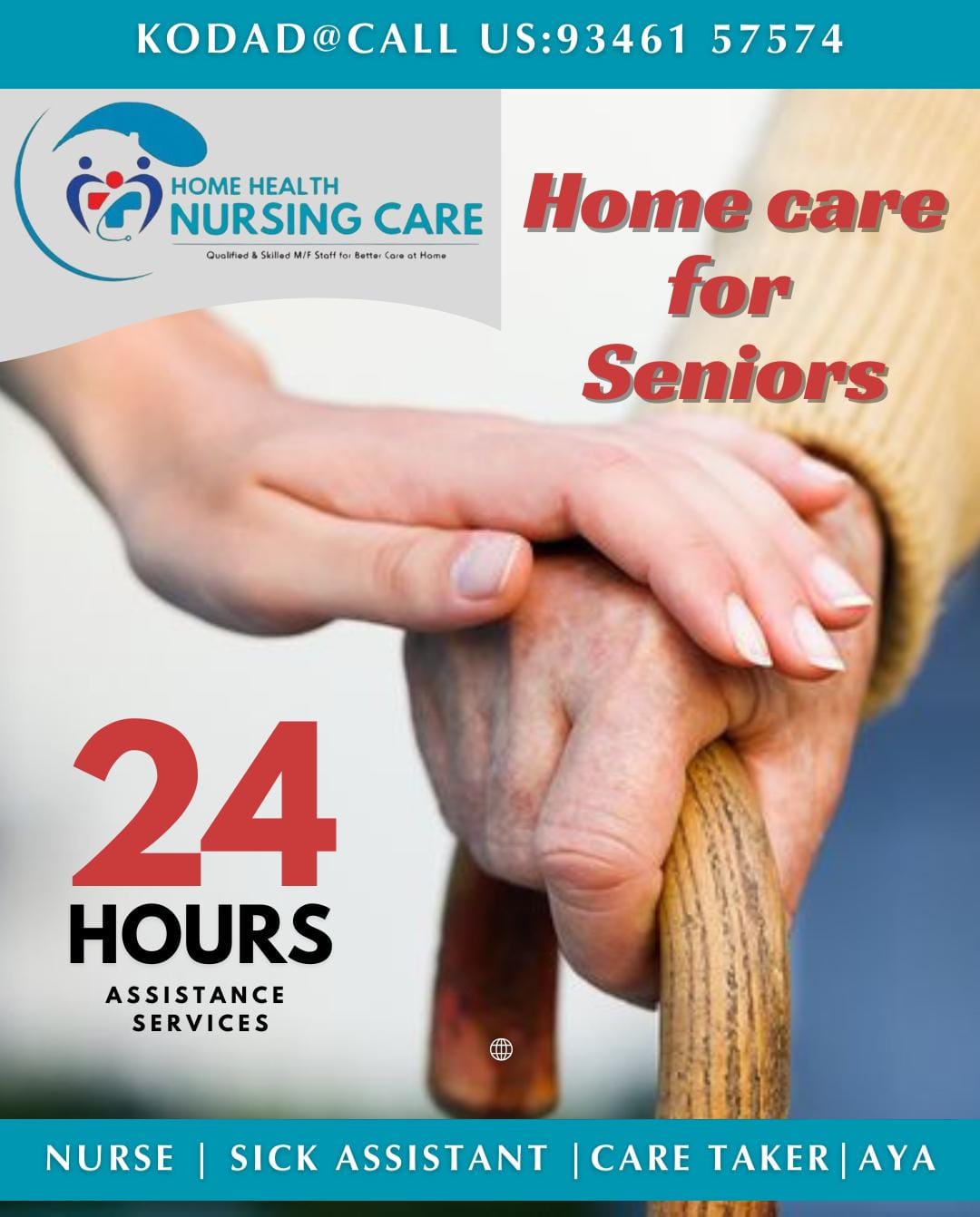 Home Nursing & Caregiver Services in Kodad | Home Health Care